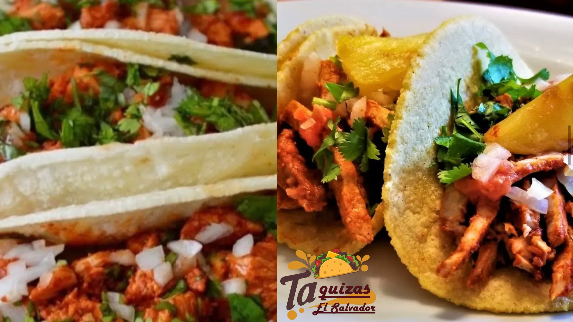 Preparando tacos en vivo en un evento